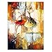 Produktbild Leinwanddrucke Druck Auf Leinwand Wandkunst 3 Poster Bild Abstrakte Aquarell Ölgemälde Ballett Mädchen Ölgemälde Wohnzimmer Schlafzimmer Sofa Kunstwand,2,50x70cm