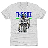 500 LEVEL Brian Bosworth T-Shirt (Premium Men's T-Shirt, X-Large, Tri Ash) - Brian Bosworth Sketch B