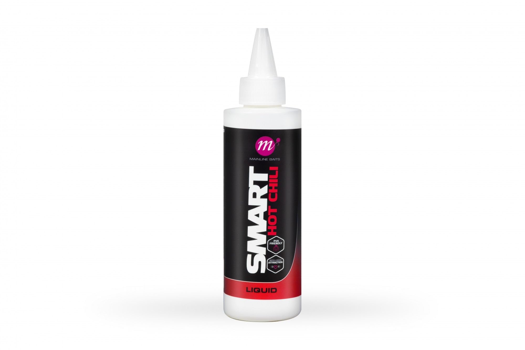 Mainline Baits Smart Liquid Hot Chilli 250ml | Coarse Fishing Liquid Attractor | Use with Boilies, Pellets, Particles, Floaters, Hookbaits or Groundbait | Works Throughout Water Column | PVA Friendly