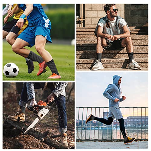 Belakapa Calzini Uomo Lunghi, 6 Paia Calzini Uomo