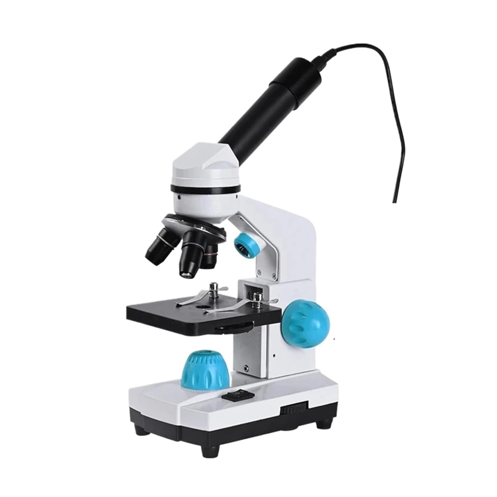 microscopio, Microscopio Digital 40-2000x Alcance Biológico HD Laboratorio De Estudiantes Educación LED USB Reparación Equipos Electrónicos para Adultos