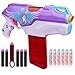 Produktbild Hasbro Spielzeug-Blaster, Nerf Rebelle Rapid Red Blaster, Geheimnisse und Spione, motorisierter Blaster mit 12 Darts