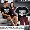 Get Trend Death Note | Attack on Titan | Tokyo Ghoul Mens Pajama Set, Soft Summer PJs, Sleepwear Anime Sleep Set with Pockets - Image 5