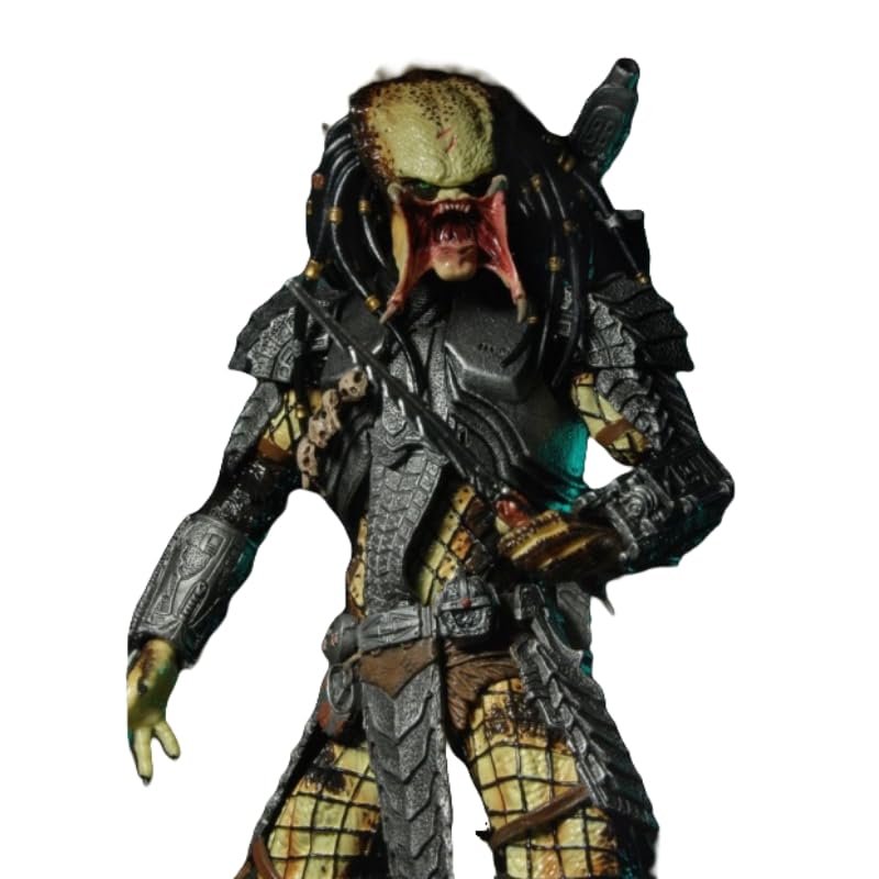 REOZIGN Figura celta de depredador de cicatrices: figuras de acción móviles de 18 cm, personajes de PVC, regalos de anime para manualidades (14 ondas)