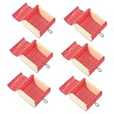Mini coffre : travail de style bambou, boutons de perles en vintage modifiés, coffre au trésor miniature