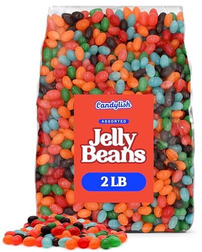 Jelly Beans – 2 lb Bulk Bag | Assorted Flavors:
