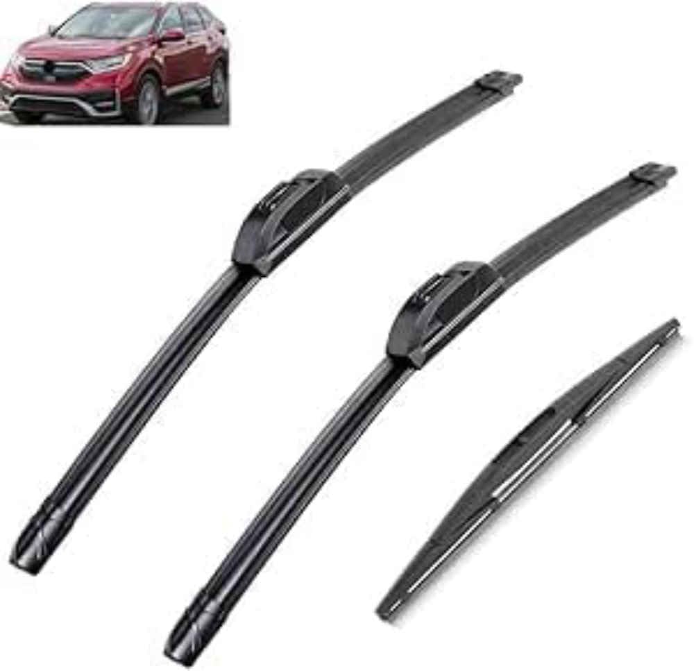 Nysldsco Normal Premium Exact Fit Windscreen Wiper Blades For Crv Mk5 2017 2018-2020 Durable Natural Rubber Easy Fit For A Quiet And Streak Free Wipe