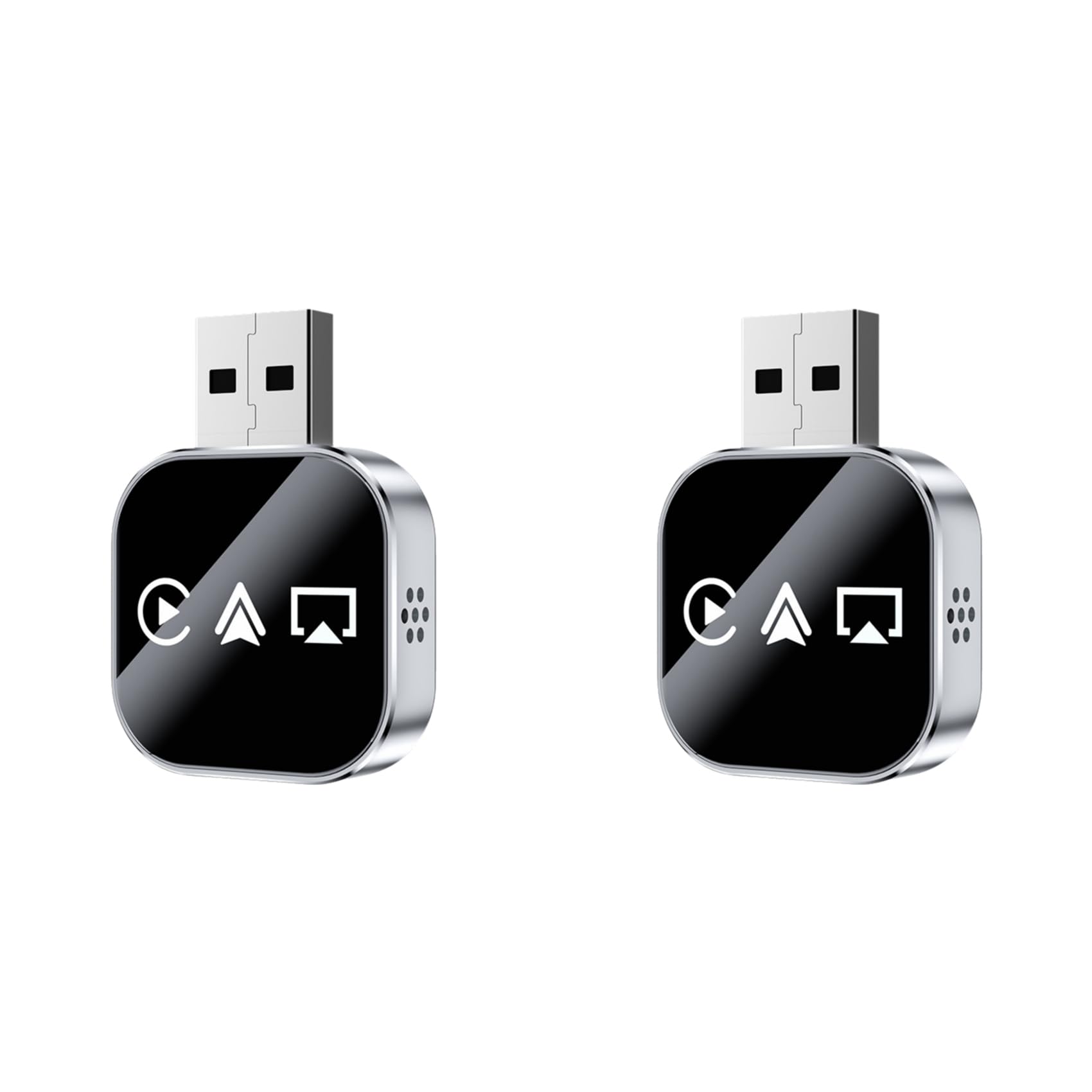 Adaptador inalámbrico CarPlay y Android Auto Onchdbfhuu 2X USB para pasar de cable a inalámbrico 8