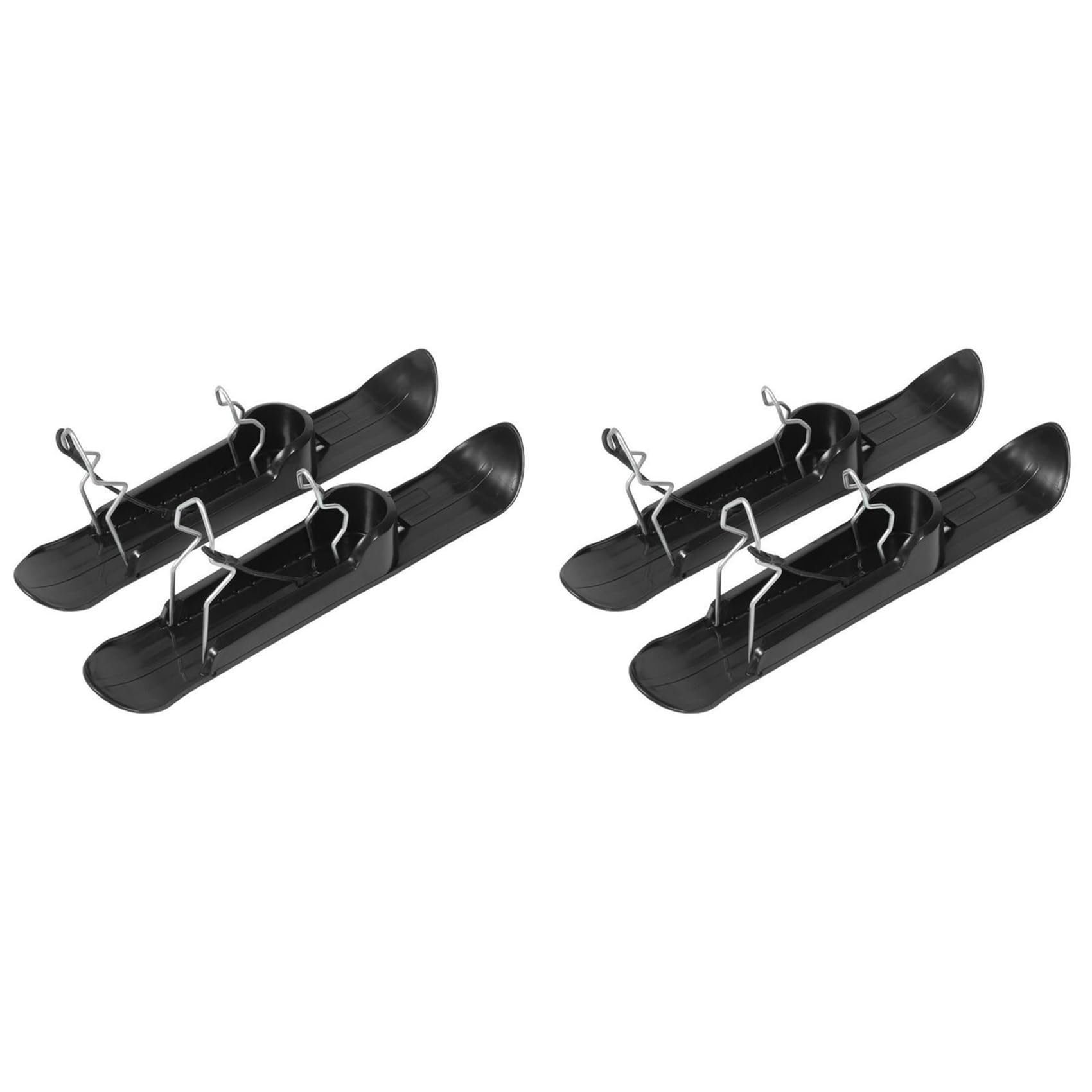 4X Plaque de Ski, Roues, Luge, Planche de Ski, Skateboard de Plage, Poussette, Draisiennes, Fauteuil Roulant pour Personnes Handicapées, Poussettes pour Animaux de Compagnie