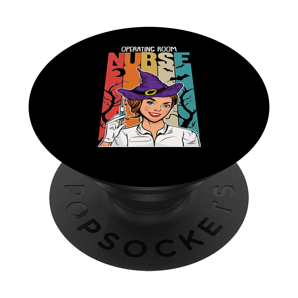 Sala operatoria infermiera pigro fai da te Halloween Costume O RN  PopSockets PopGrip Intercambiabile