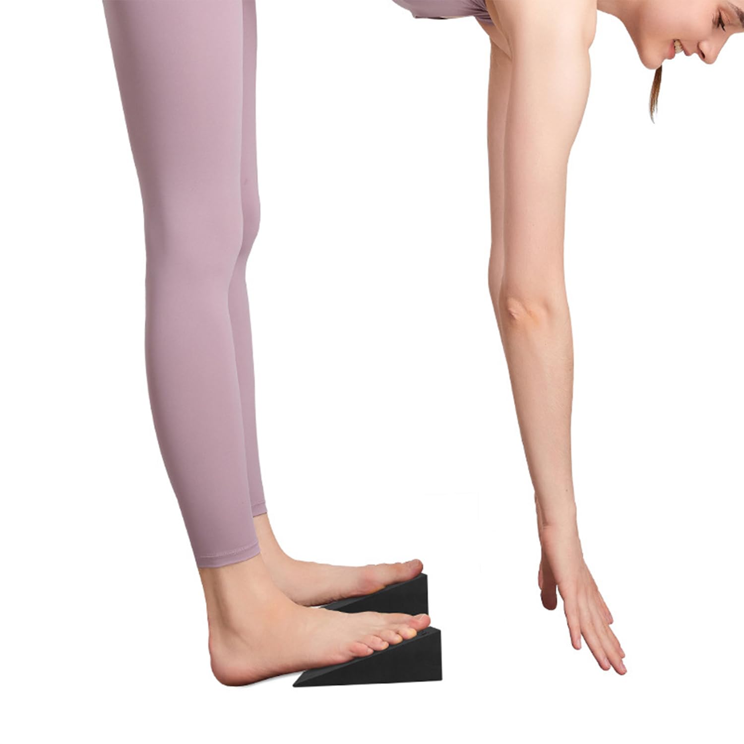 2 Pièces Plan Incliné, Plateforme Etirement Mollets, Planche Inclinée Cheville, pour Les Squats, Les Étirements Des Mollets, La Gymnastique, l'Exercice En Intérieur Et En Extérieur
