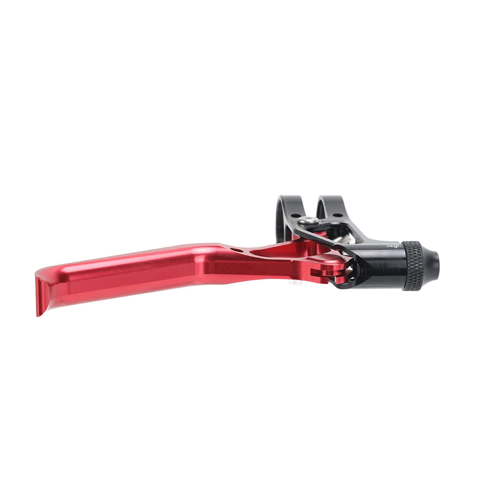 Leva del freno cava ultra leggera, durevole, regolabile, per bici da strada, in lega di alluminio leggera, 2 pezzi (rosso)