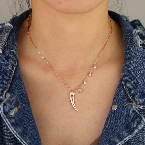 Talisman en argent sterling LXGGUC collier de protection contre le stress
