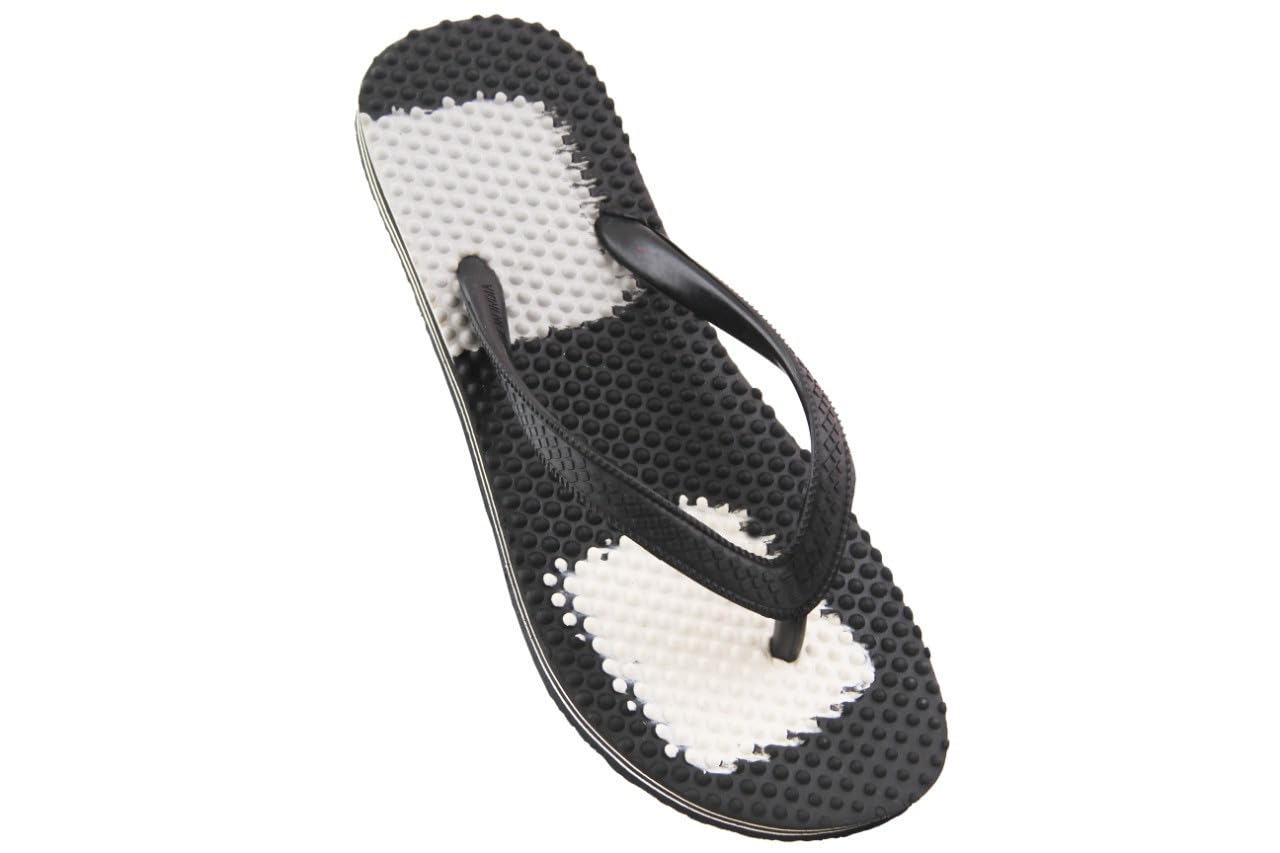 Women Natural Rubber Printed Slippers| Multi Colour Slippers For Women | Comfortable and Soft Womens Flip Flops | Hawai Chappals | Bathroom Slippers | Door Slippers-image-9