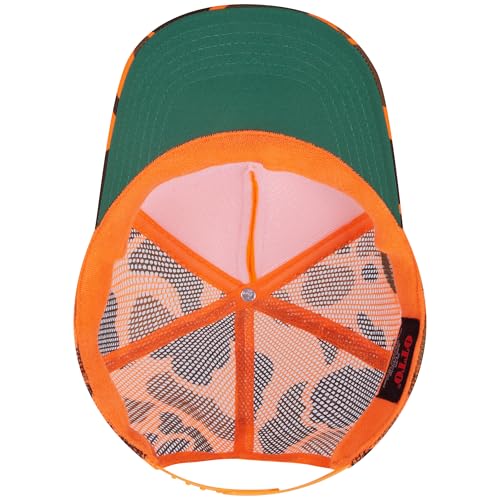 Image of OTTO Polyester Foam Front 5 Panel High Crown Mesh Back Trucker Hats in 97, Bulk, Wholesale