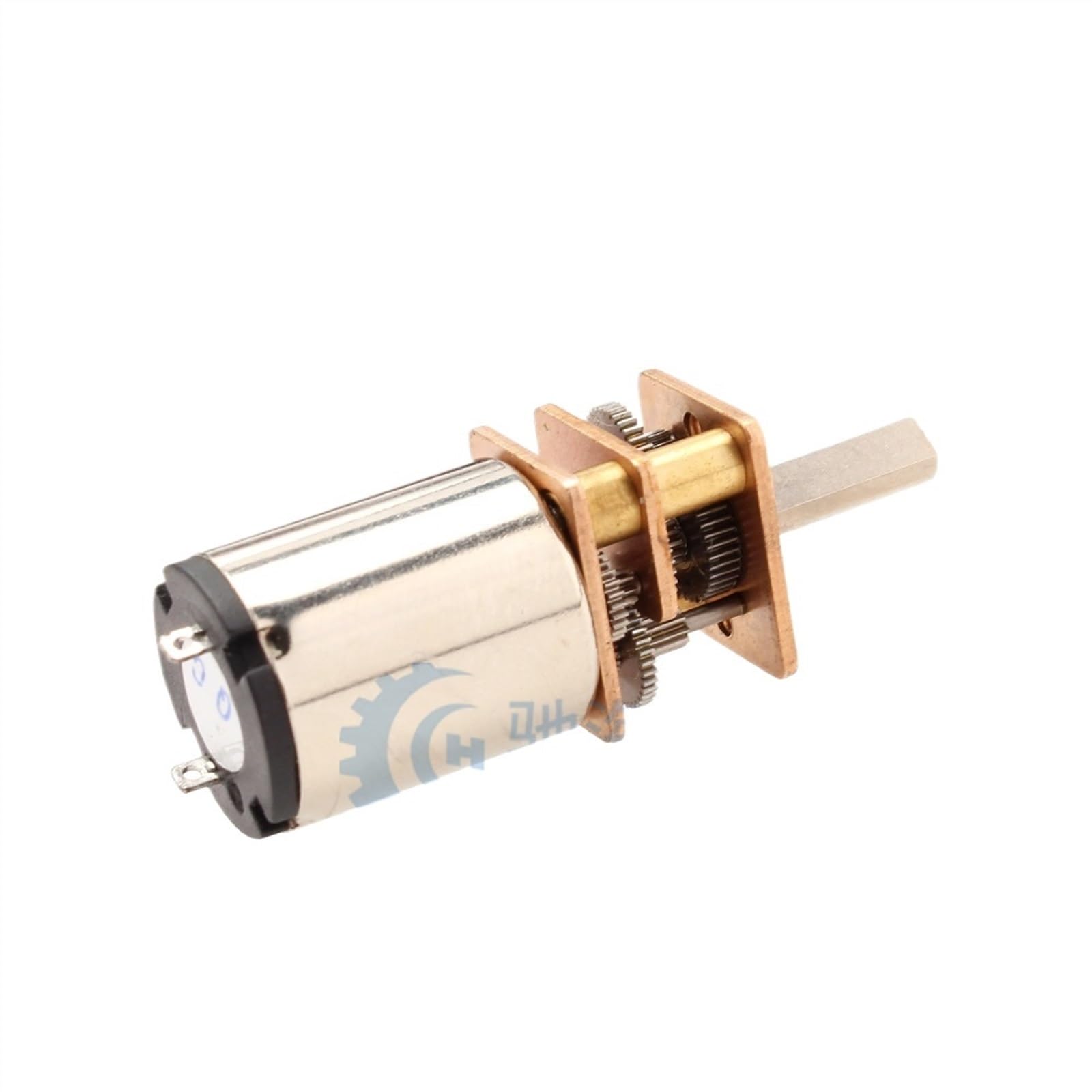 CHF-GM12-1215R 12 V 1050 TR/min cichy skręt, duży silnik z przekładnią redukcyjną z pustą komorą, silnik bezrdzeniowy (3V175rpm i100,10mm Shaft)