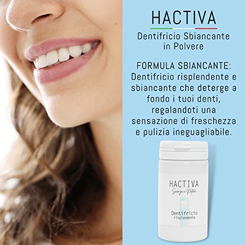 Dentifricio Sbiancante e Rinfrescante in Polvere