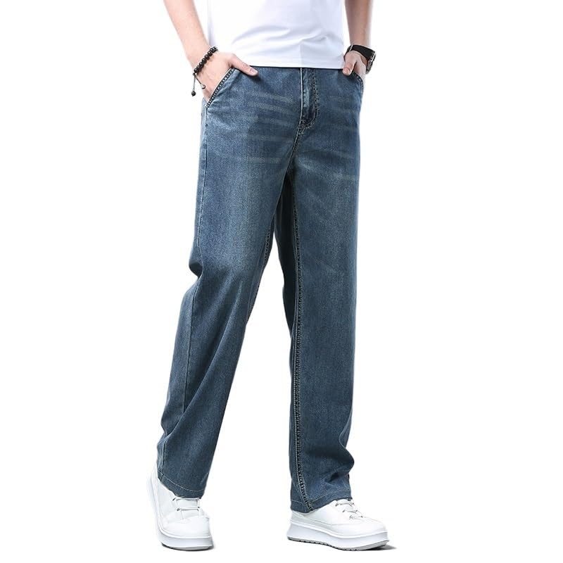Straight Cotton Jeans Youth Street Pants Plus Size Jeans2
