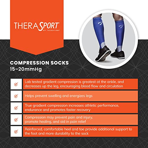 Athletic Recovery Socks - 15-20mmHg Mild Compression Sport Socks3