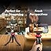 Flexible Tripod, Fotopro Phone Tripods for iPhone Xs Max Mini Camera Tripod for GoPro Sports Camera with Bluetooth Remote Smartphone Mount