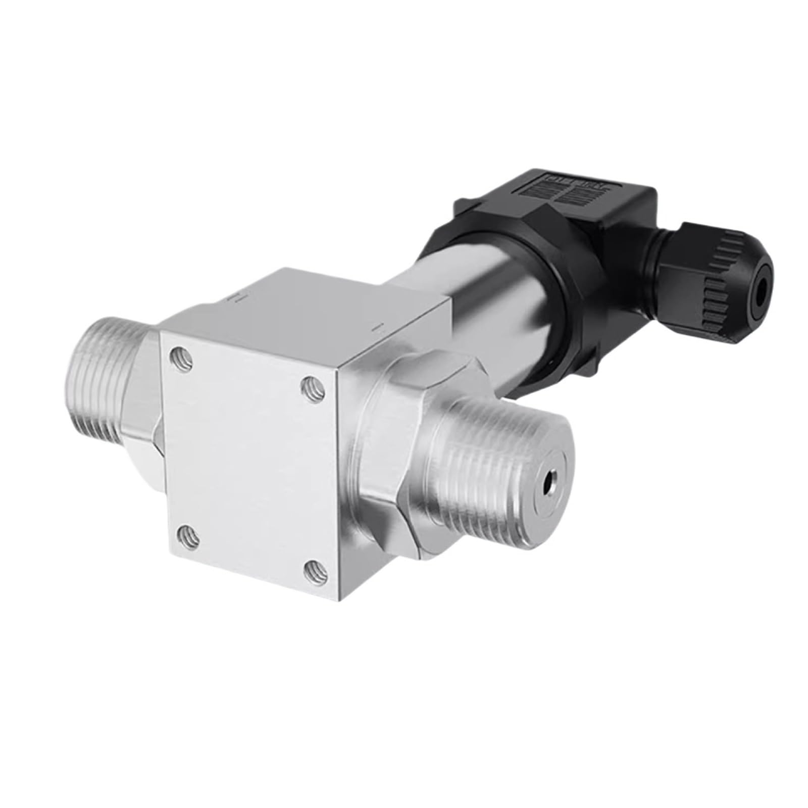 Sensor de presión diferencial industrial, salida 4-20 mA, acero inoxidable, IP65, alta precisión, for uso con líquidos y gases Alta precisión(0-3.5MPa)