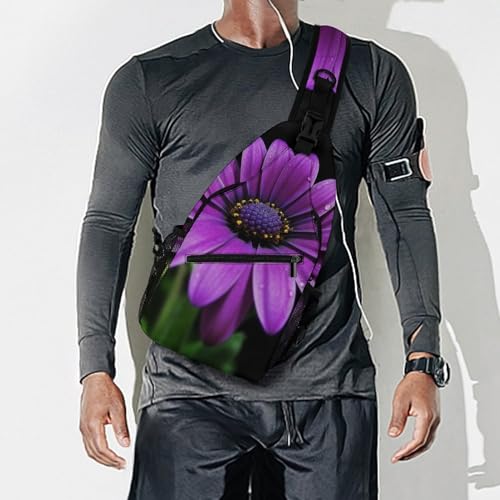 Mochila tipo sling blanca para hombre y mujer miniatura 7