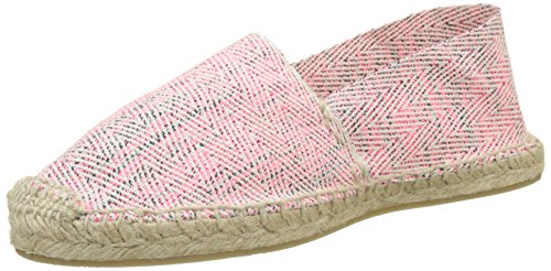 Pare Gabia VP Fluo, Alpargatas para Mujer, Rose Rose Blanc, 40 EU
