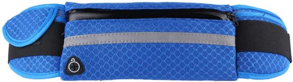 Men Women Breathable Portable Ultraing Light Reflective Sports Running Waist Bag Cycling Pack for Below 6 inch Phone