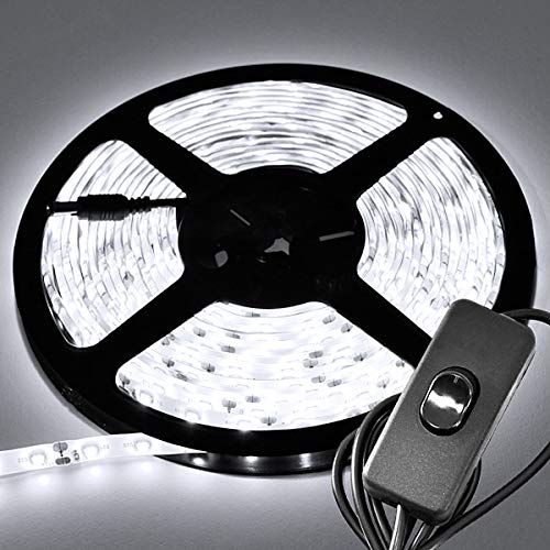 Biltek LK-SC-72 White On/Off Switch Control Kit (6' Feet Cool 114 LEDs Light Smd3528 110V Plug) - Thumbnail 6