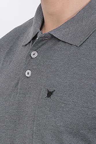 Image of INDIAN PRIDE Men's Trendy Half Sleeve Cotton Regular Fit Polo Neck Solid T-Shirt | Quick Dry | Casual T-Shirt | Polo T-Shirt for Men | Color - Multicolors | (Availabel Size: M - XXL)