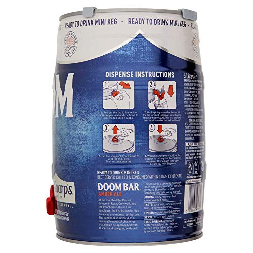 Sharp's Brewery Doom Bar Amber Ale, 5 L