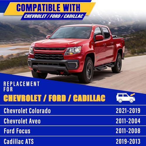 Image of 22 inch 18 inch Front Windshield Wiper blades Replacement for Chevy Colorado 2019-2021,Aveo 2004-2011,Ford Focus 2008-2011,Cadillac ATS 2013-2019,Premium All-Season Replacement Automotive Windshield Wipers