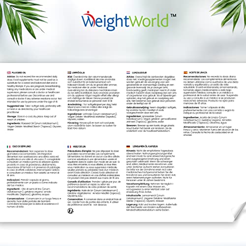 Lijnzaadolie capsules - 1000 mg softgels - Vegan Omega 3, 6 en 9 met DHA en EPA - 180 softgels voor 6 maanden - Image 8