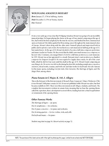 Composer Songs: Meet 12 Famous Composers Through Song Biographies and Activities Included - Image 4