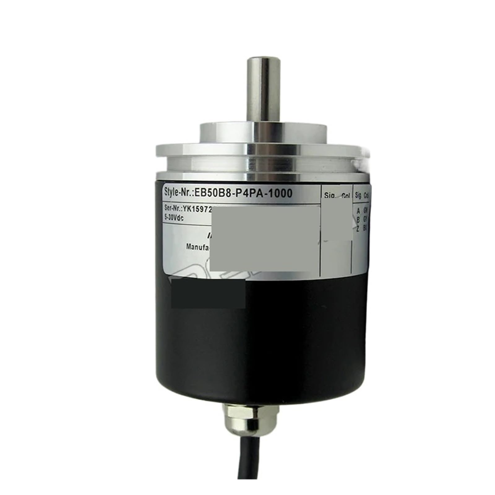 EB50B8-P4PA-2000 Encoder; P4PA-1200; P4PA-1500; P4PA-1800; P4PA-2048; P4PA-2500(P4PA-1800)