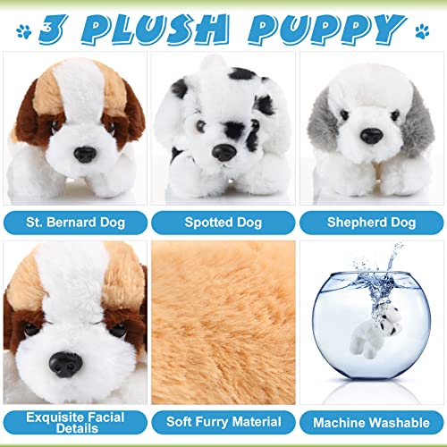 Skylety SE-SKYLETY-467087 7.87 Inches Plush Dog Plush Puppy Dog Stuffed Animal Soft Plush Dog Pillow Toy Fluffy Puppy Set thumb #2