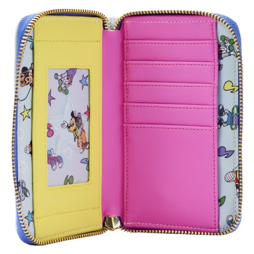 Loungefly DISNEY MOUSERCISE ZIP AROUND WALLET4