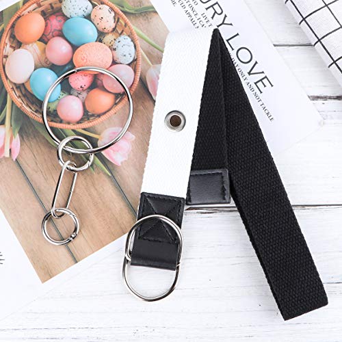 KESYOO Cinto de golfe de camelo casual de lona para uso ao ar livre anel fivela de lona tira jeans,