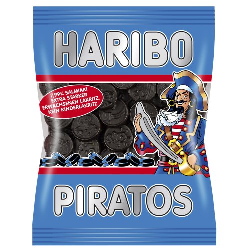 6 Pack of Haribo Piratos ( 6 x 200g ) European Import