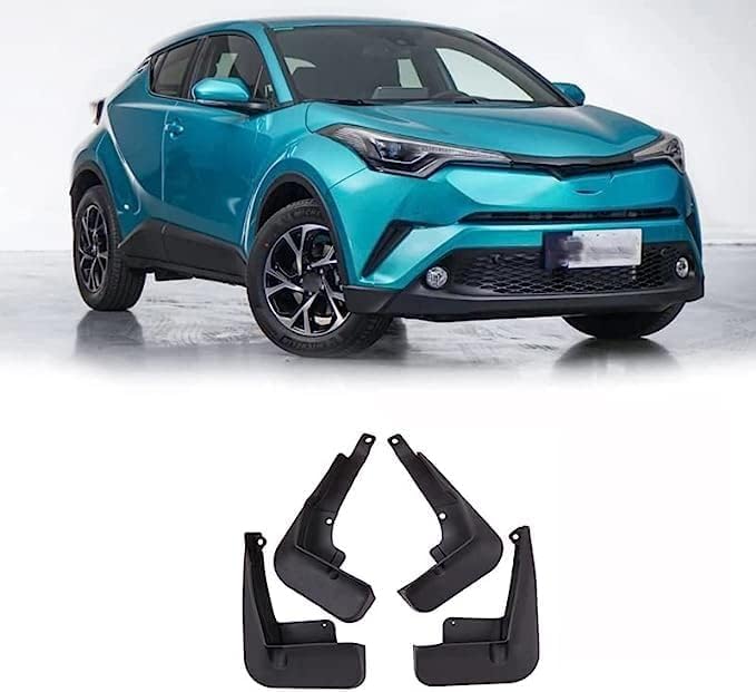 Garde-boue pour Toyota C-HR protection carrosserie contre impact gravillons et boue