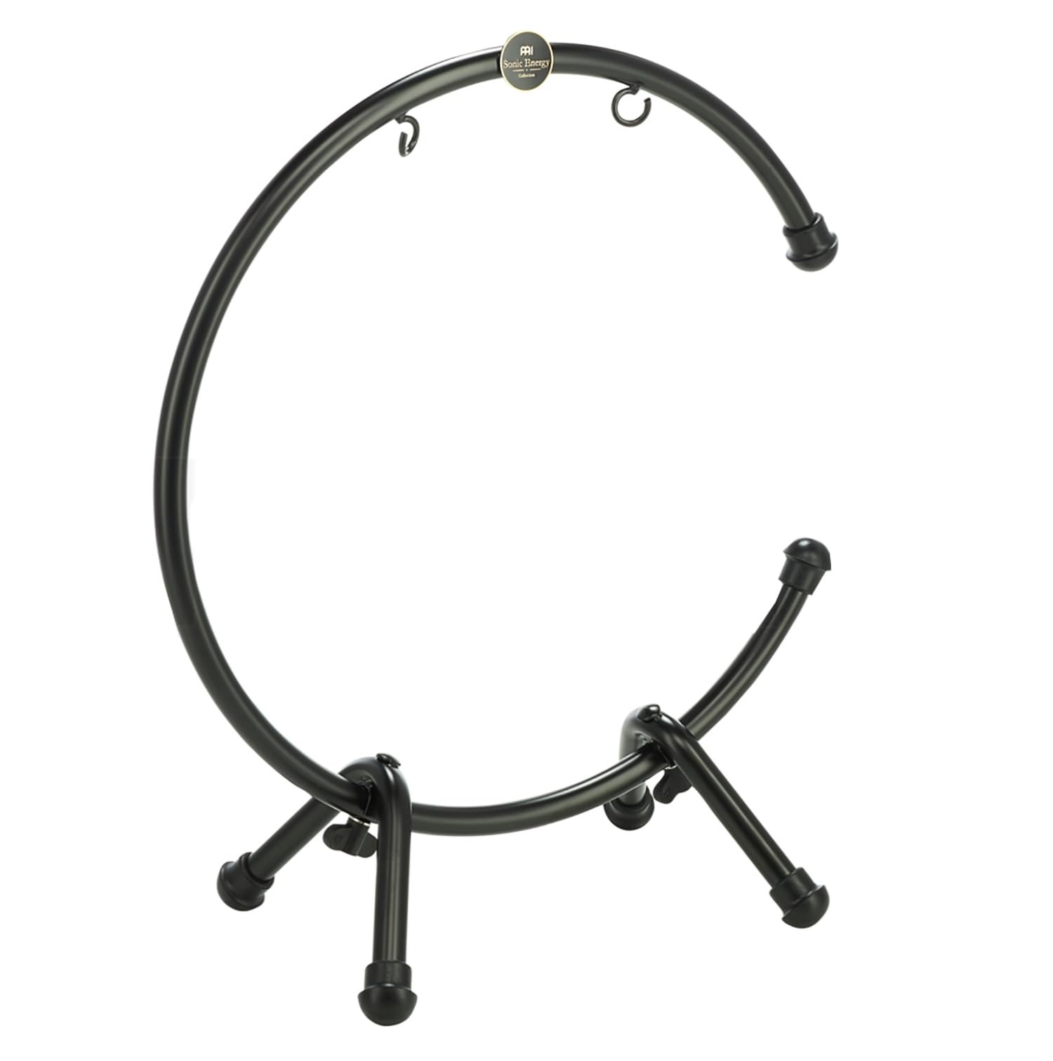 13" Table Gong Stand, Coated Steel, Small — NOT MADE IN CHINA — for Meditation, Sound Healing Therapy and Yoga, 2-YEAR WARRANTY