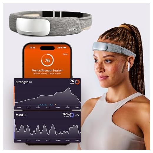 Muse S Athena: The Brain Sensing Headband - Neurofeedback Devices for Meditation Tracking and Monitoring - Multi Sensor Biofeedback Devices with Sound Feedback Guidance - Opal (Light Grey)
