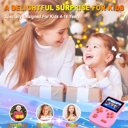 Image of 32 Bit Handheld Game for Kids Preloaded 139 Video Games,Roadtrip Travel Toy