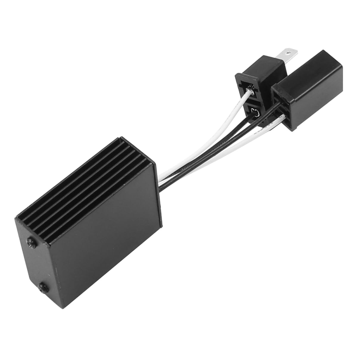 Sarini 2 Pezzi H7 LED Faro decodificatore Canbus Cablaggio Anti sfarfallio lampadine decodificatori resistore Kit di conversione Senza errori Adattatore condensatori cancellatori di Avvertimento