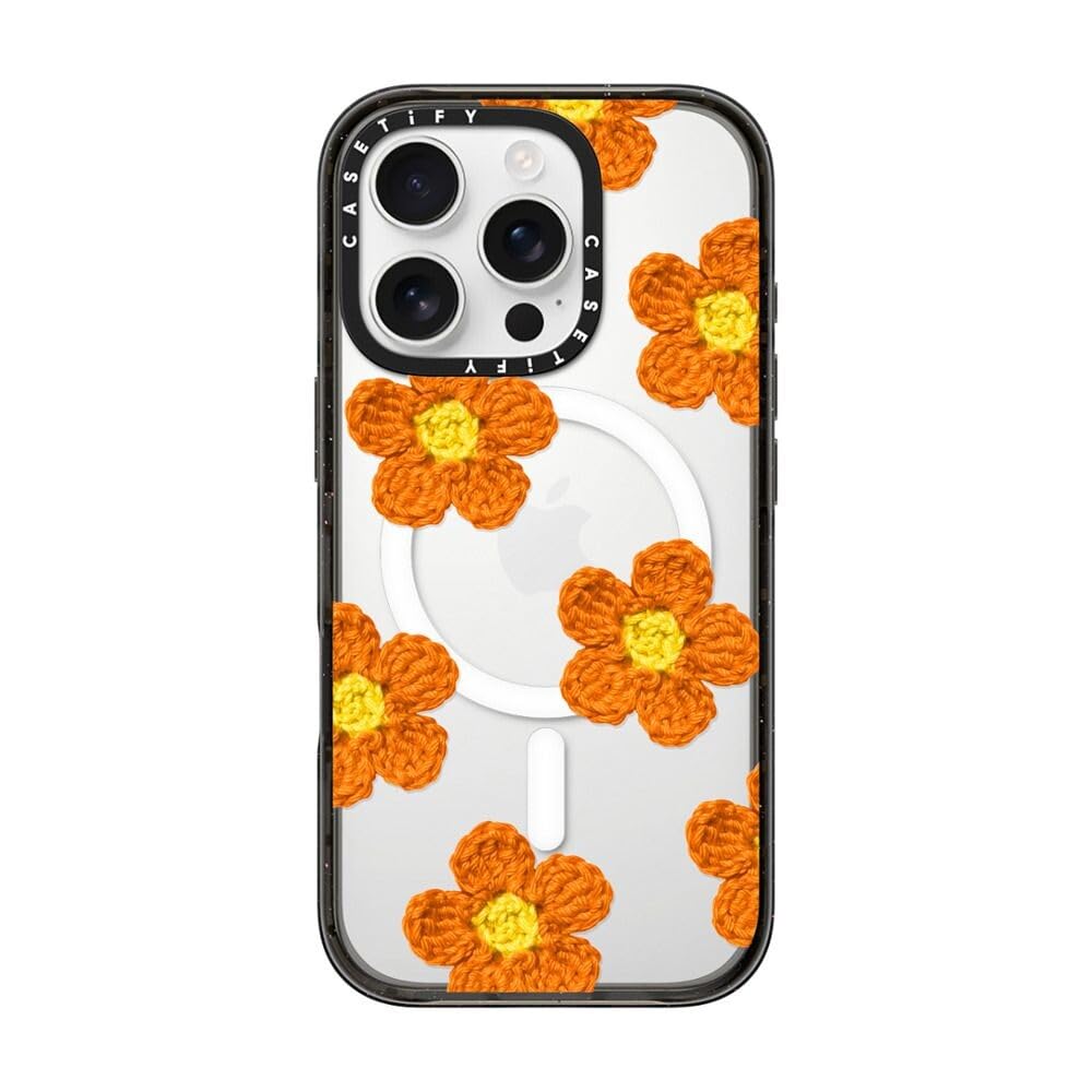 【極美品】CASETiFY 花柄 iPhone16ケース　ケースティファイ 極美品】CASETiFY 花柄 iPhone16ケース ケースティファイ