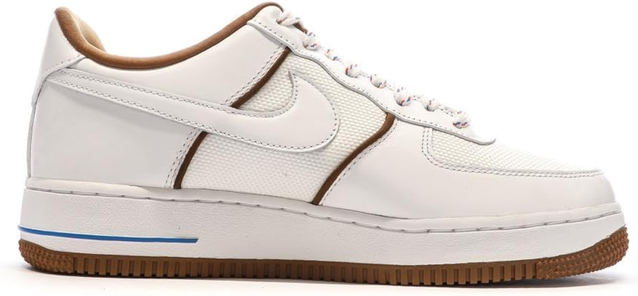 Buy Nike AIR Force 1 '07 LX-White/White-LT British TAN-Photo BLUE