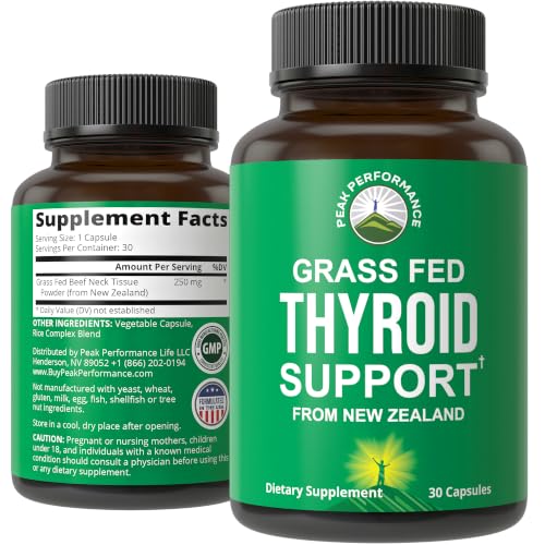 Peak Performance Raw Desiccated Thyroid Supplement