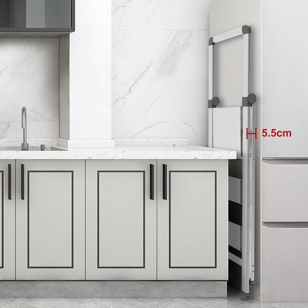 Marchepied 2 marches alu Pro Extra-Slim Gris