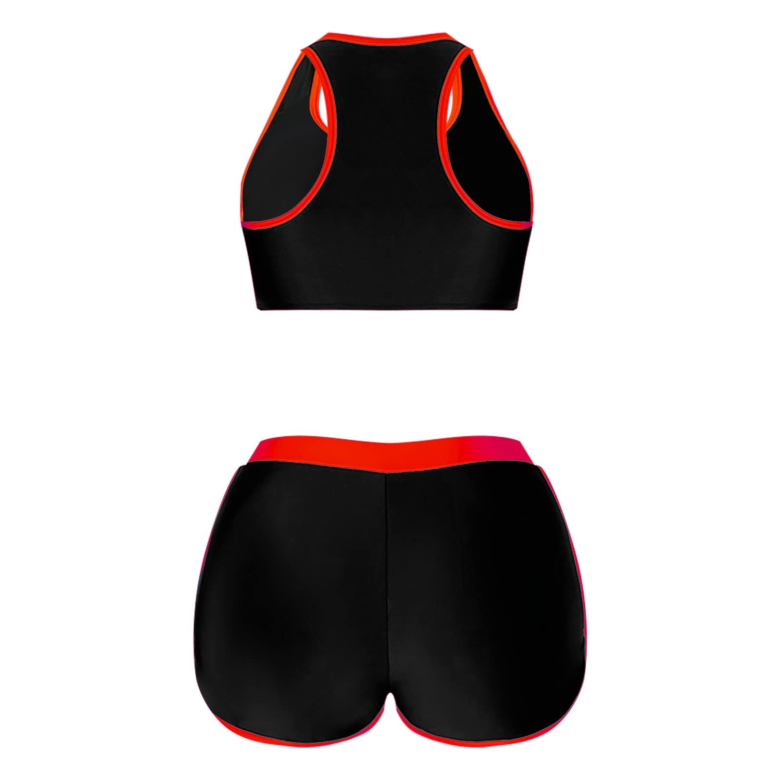 Conjunto de Bikini con Estampado de Mujer Traje de baño de Dos Piezas Traje de baño Traje de Playa, en Elastano, Bretelles réglables y respirant, Ideal para Loisirs nautiques