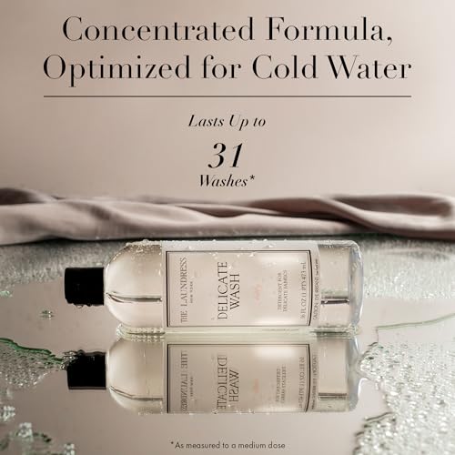 Image of The Laundress Delicate Wash Luxury Liquid Laundry Detergent, 31 Loads, Concentrated Washing Detergent, Lady Scent, Enzyme-Free Hand or Machine Wash Laundry Soap for Silk, Lingerie & More, Pack of 2